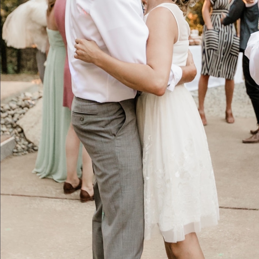 David’s Bridal wedding dress
